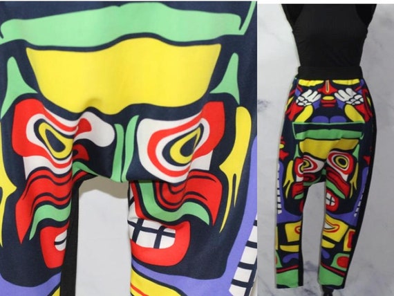 Multi Color Baggy Pants (S) - image 1