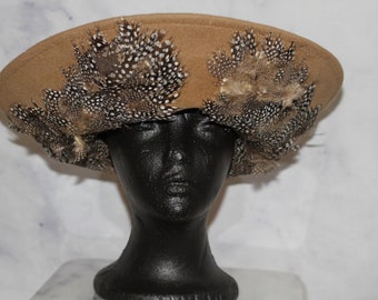 Jack McConnell Original Wool Bowler Hat with Feathers (7)