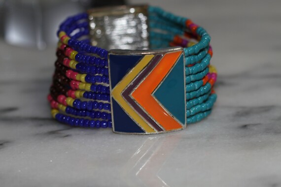 Beaded Tribal Bracelet - image 5