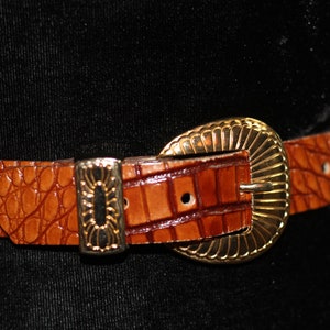 Genuine Leather Brown Belt