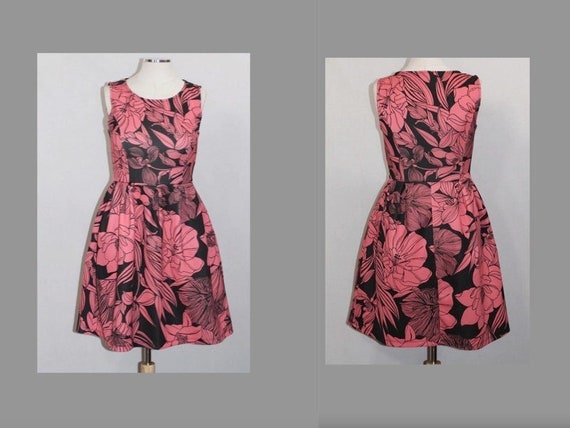 Black Pink Dress Etsy Canada