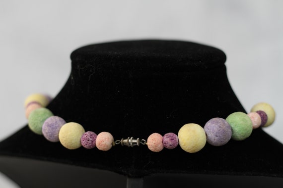 Multi Color Beaded Necklace - image 2