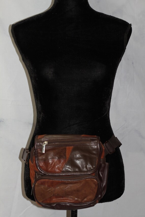 Brown Leather Fanny Pack