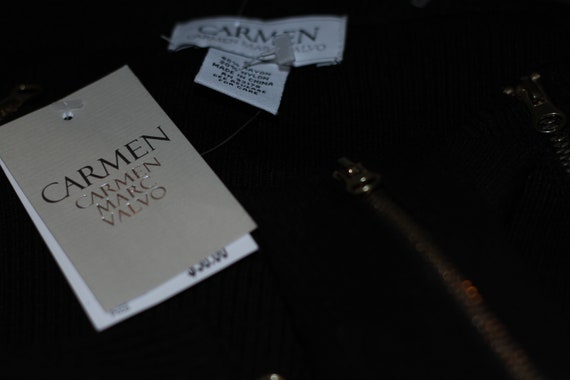Carmen Marc Valvo Black Sweater - image 9