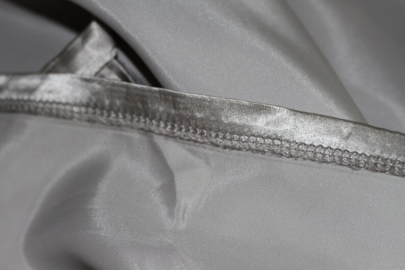 S-M Handmade Silver Long Ankle Skirt