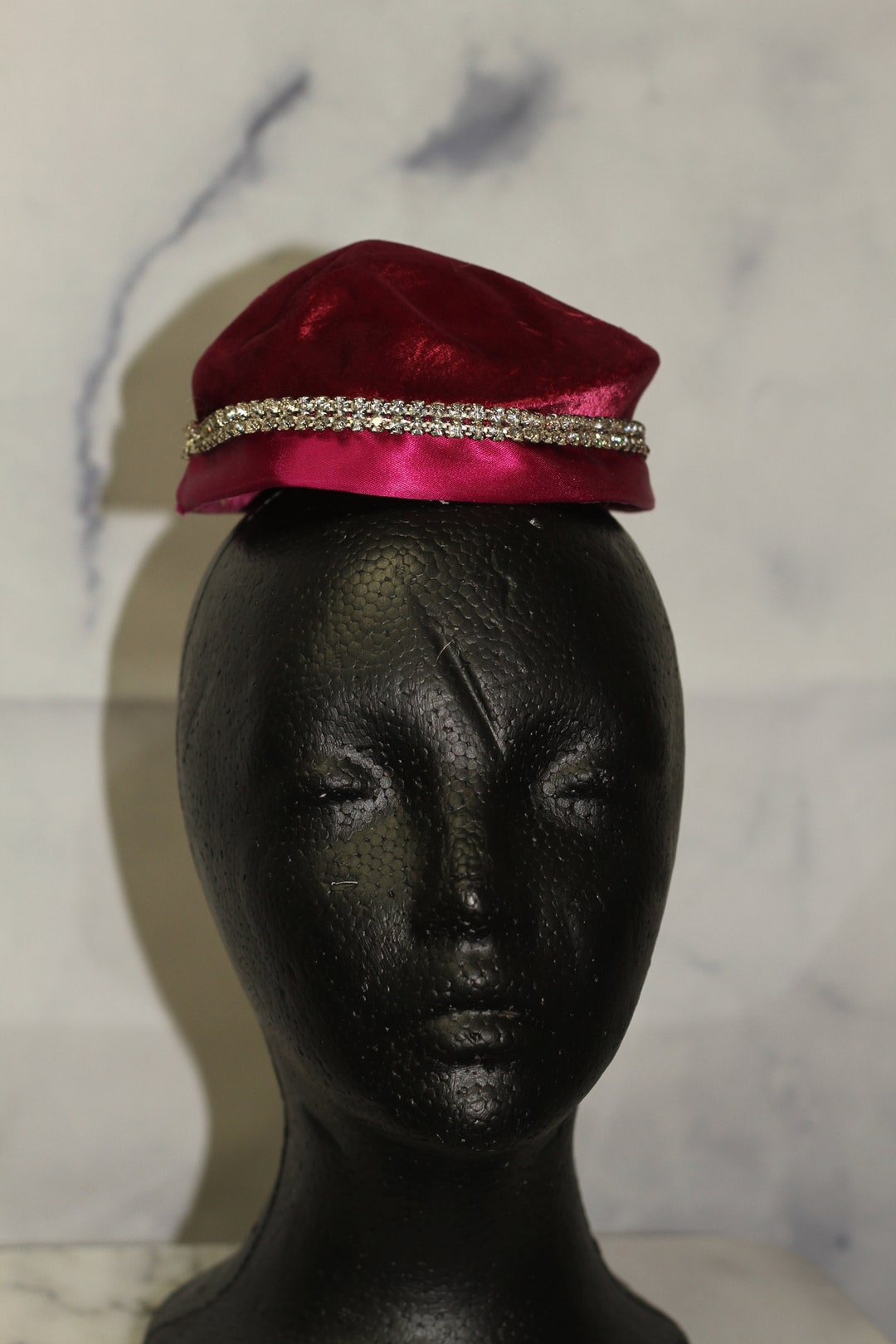 Skol Nips Pink Pillbox Hat (17 display picture 3