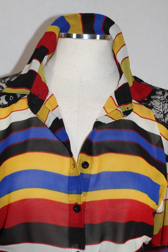 Multi Color Crop Top View 4