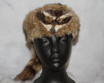 Coonskin Hat - Etsy Australia
