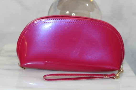Pink Iridescent  Cosmetic Make Up Bag - image 1