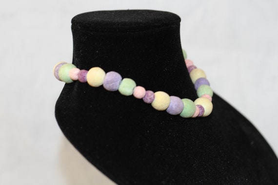 Multi Color Beaded Necklace - image 7