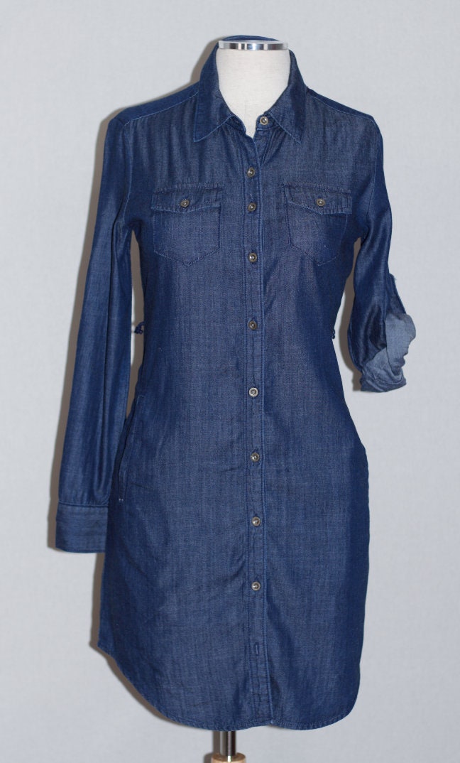 womens denim shirt dress short sleeve utcoco Lapel Frayed Hem Jean Dresses Oversized Button Down A Line Dress (Small, Black Grey) at Amazon Women's Clothing store In a white corset, short sleeves Color:Moroccan Red classics never go out of style