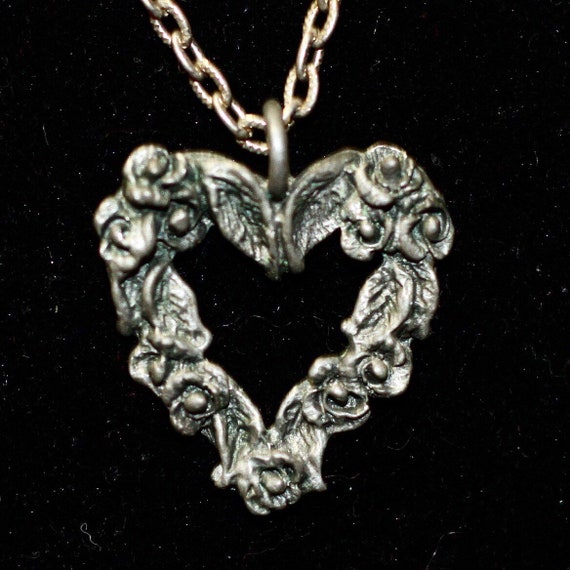 925 Silver Heart Necklace - image 3