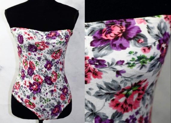 Floral Unitard (Small)