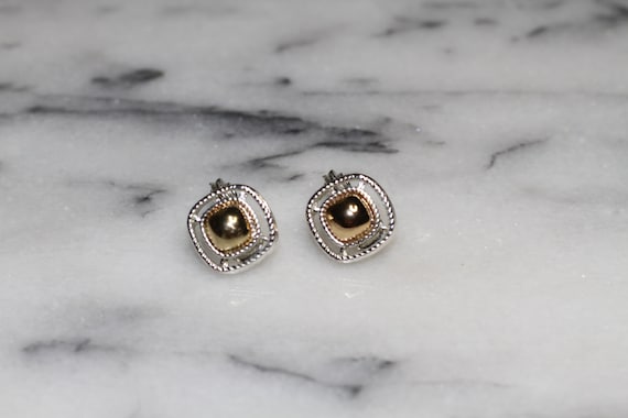 HMN Silver & Gold Earrings