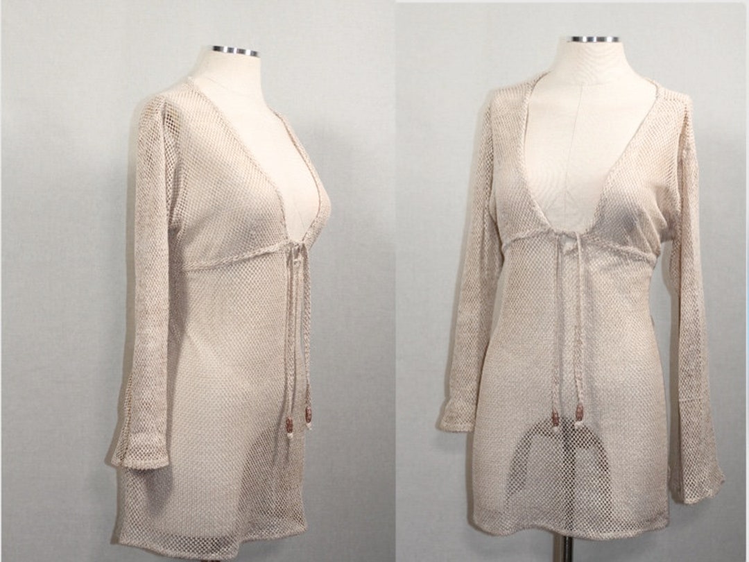 St. John Bay Knit Dress Cover Up Etsy