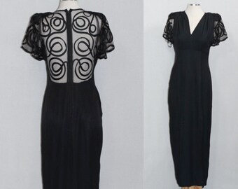 Susan Roselli für Vijak Schwarzes Kleid (6)