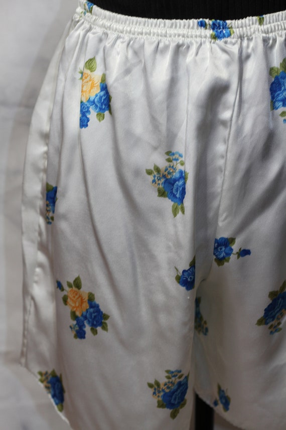 Handmade Silk Floral Shorts - image 2