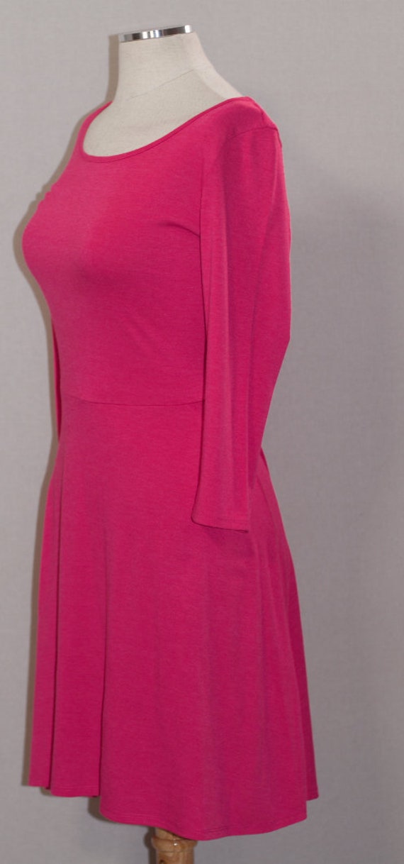 Pink Long Sleeve Dress - image 6