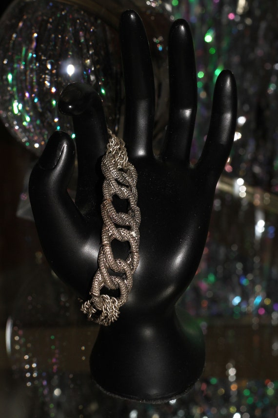 Silver Link Chain Bracelet - image 7
