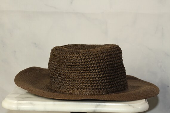 J. Crew Brown Bowler Hat - Etsy display picture 3