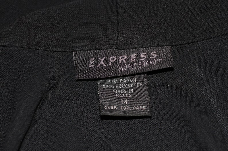 m 90/'s Express Black Tie Top