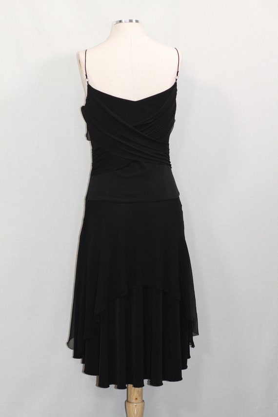 Arden B Black Silk Dress - image 10