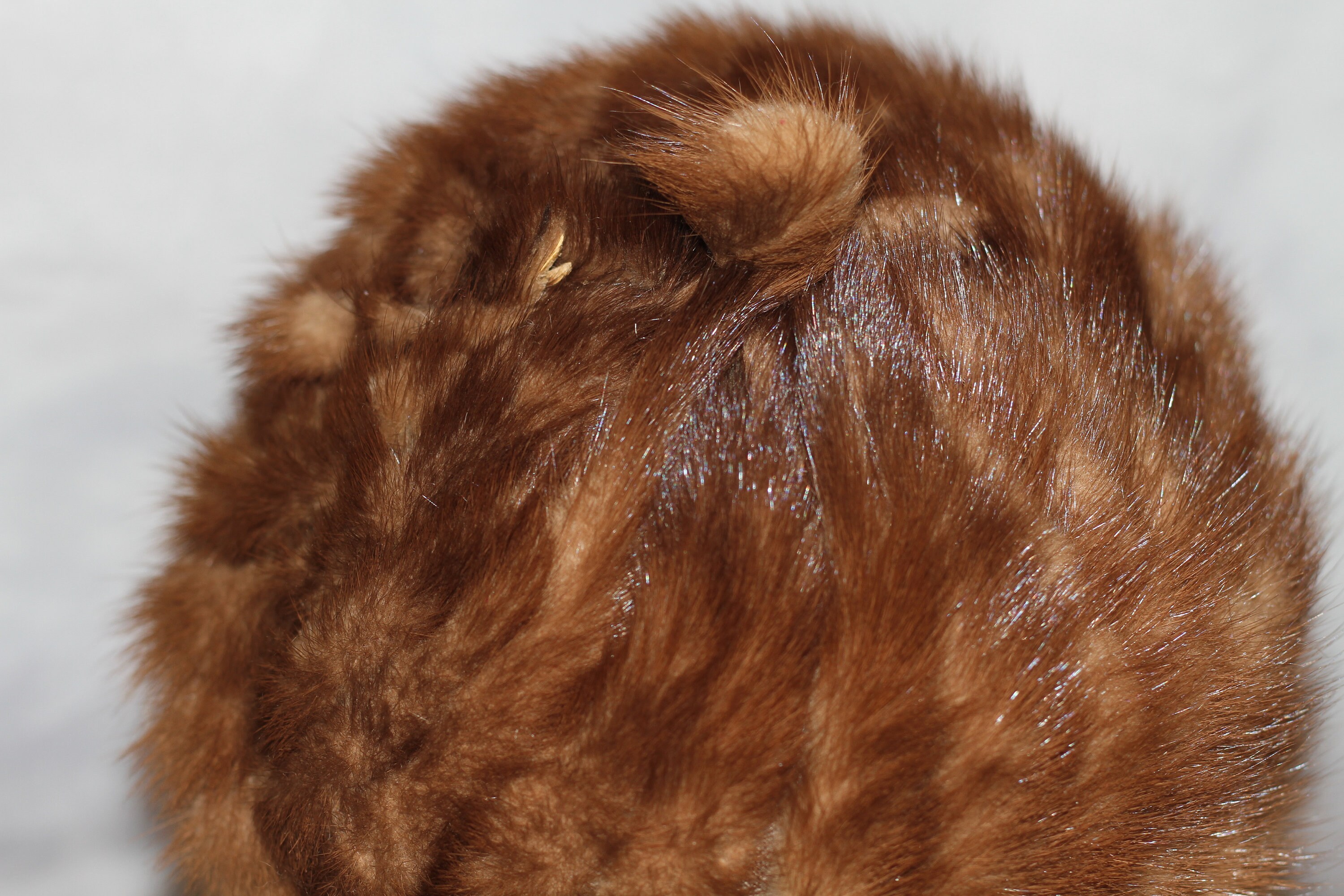 Vintage Brown Mink French Artist Beret Hat (7 3/8) - Etsy