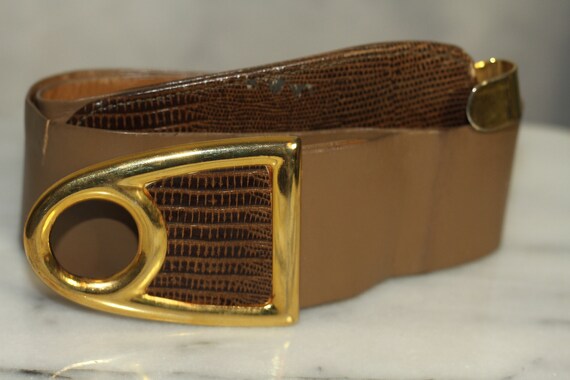 An Abbe Creation Leather Belt (S) - Etsy display picture 2