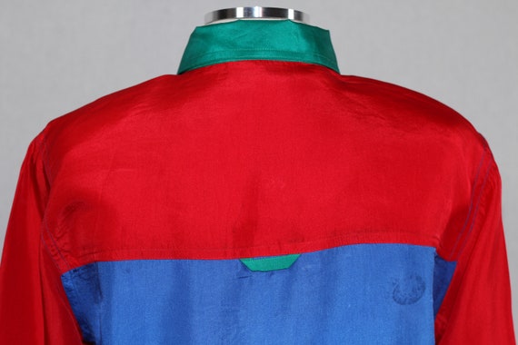 Petite Sophisticated Silk Top View 4