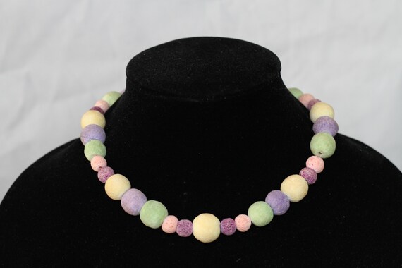 Multi Color Beaded Necklace - image 1