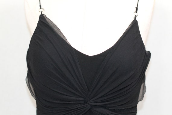 Arden B Black Silk Dress - image 3