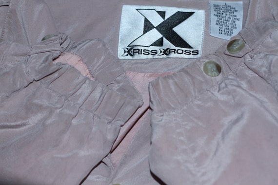 Kris Kross Brand Pink Silk Jacket - image 10