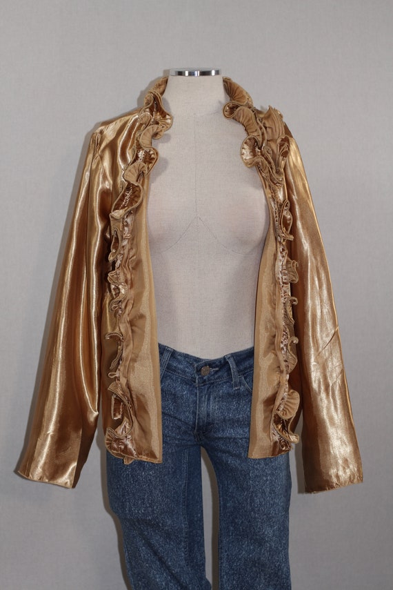 Toffee Apple Gold Blouse - image 5