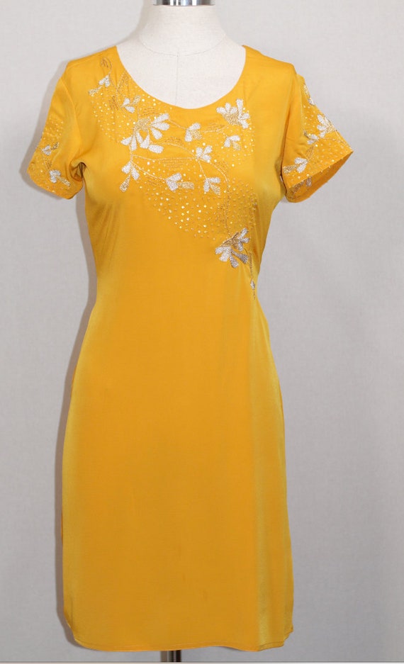 Yellow Mustard Dress - image 8