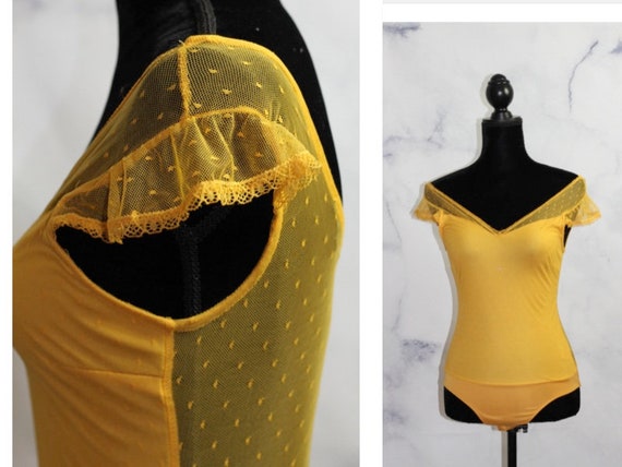 Kim Rodgers Yellow Unitard (s)