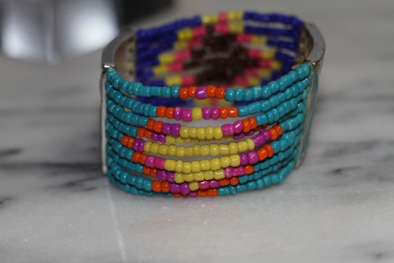 Beaded Tribal Bracelet - image 6