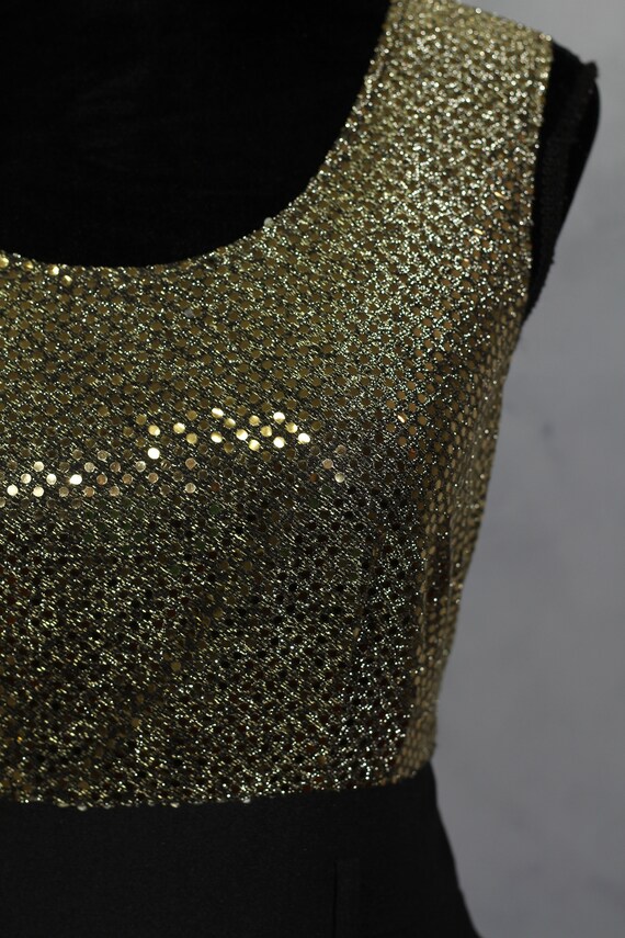 John Roberts Gold Metallic Jumpsuit  (10T) - image 3