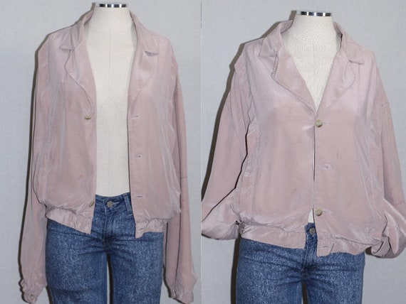 Kris Kross Brand Pink Silk Jacket - image 1