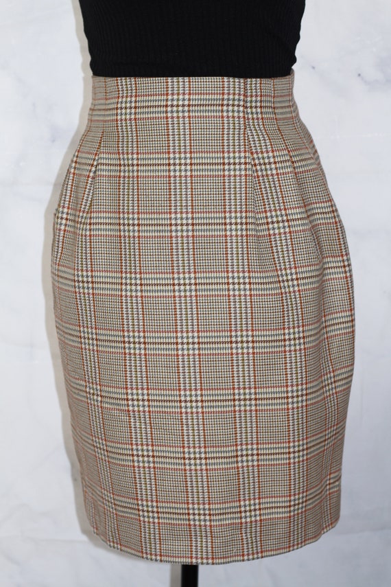 Casual Corner Plaid Skirt (xs) - image 7