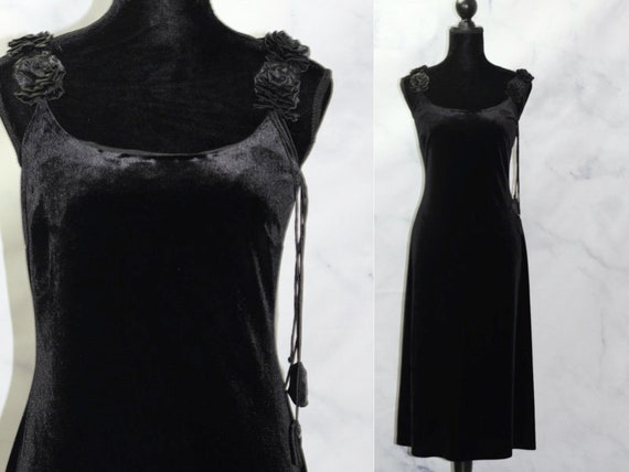 Donna Morgan Long Gown Black Ball Evening Gown (10