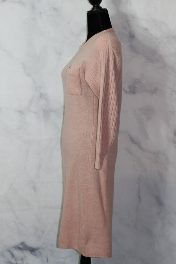 Pastle Pink Wool Dress - image 9