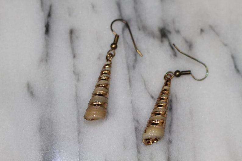 Seashell Dangle Earrings