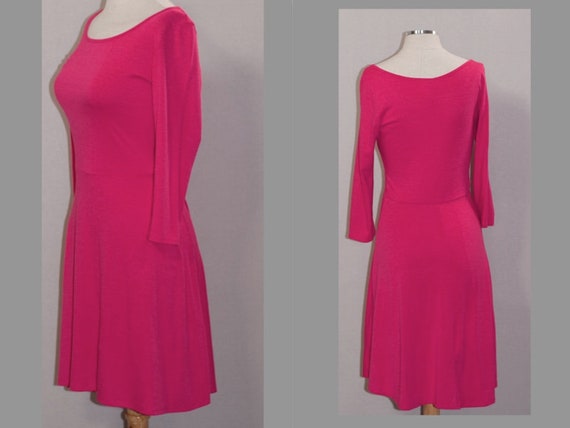 Pink Long Sleeve Dress - image 2