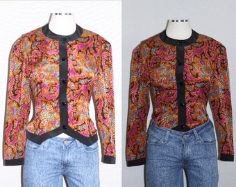 Caron Petite Silk Blazer