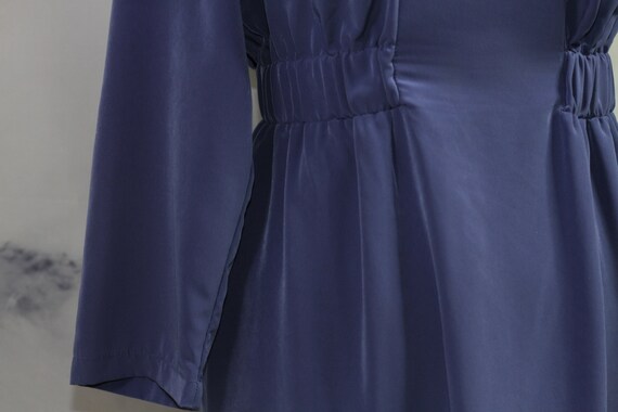 Vintage Blue A-Line Dress (s) - image 4