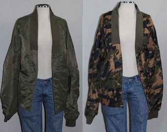 Army Fatigue Reversible Coat
