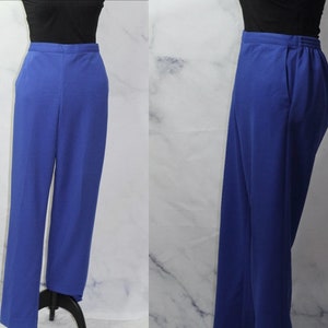 Blue High Waist Pants (8)