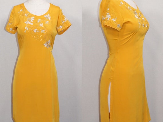 Yellow Mustard Dress - image 1