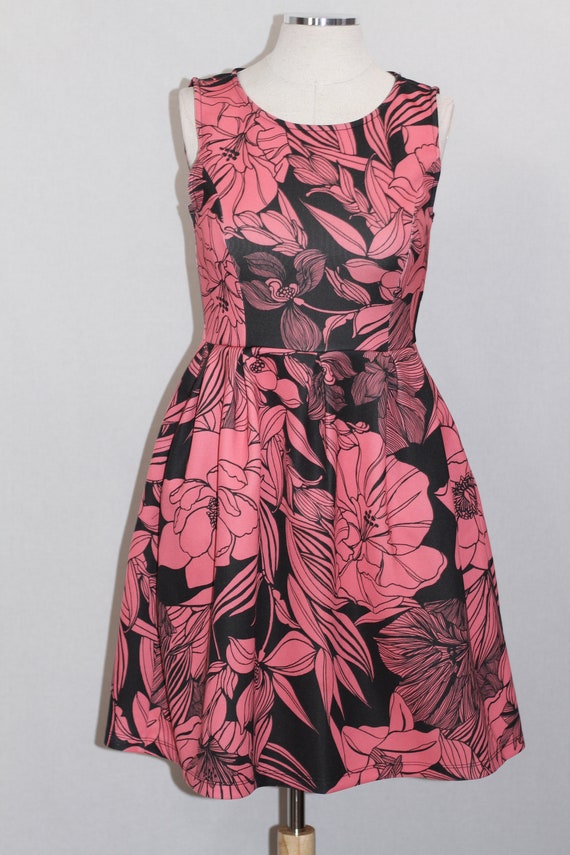 Black  Pink Dress - image 6