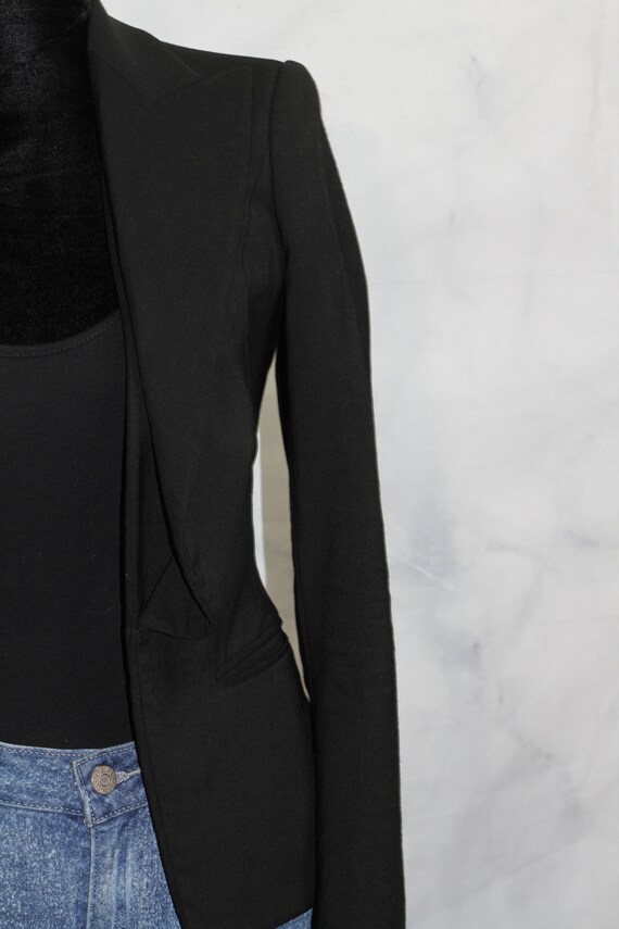 Brioni Black Wool Tuxedo Jacket (s) - image 2